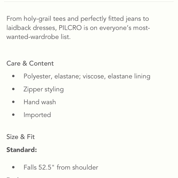 Anthropologie mesh dress by Pilcro size Small - Picture 6 of 6